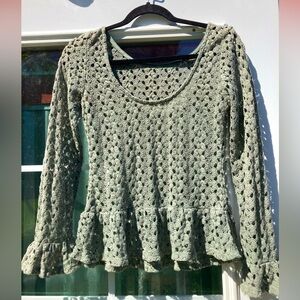 Free People Crochet Top